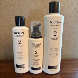 Nioxin System 2 Hair Care Bundle – Noticeably Thinning